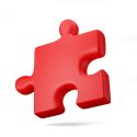 puzzle logic and problem solving symbol 3d rendering 3d icon 3d illustration isolated